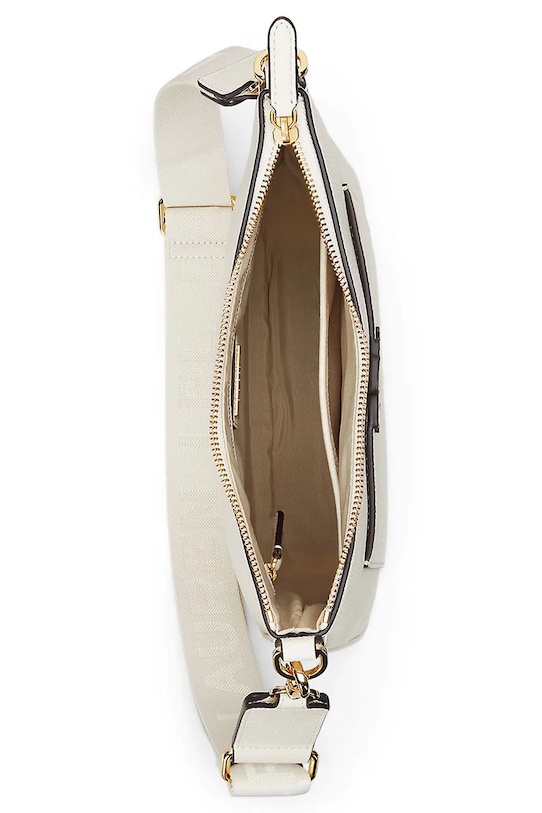 Lauren Ralph Lauren torebka crossbody damska skórzana biały 431970152