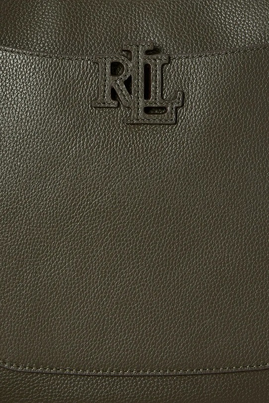 Kožená kabelka Lauren Ralph Lauren 431970152 zelená