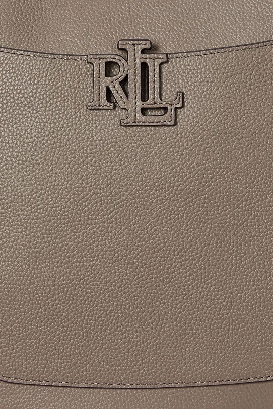 Kožená kabelka Lauren Ralph Lauren 431970152 hnedá