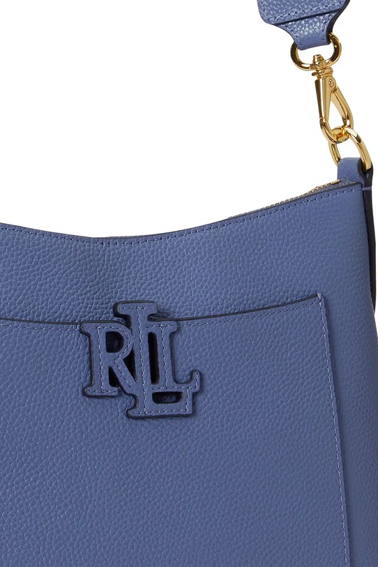 Lauren Ralph Lauren torebka crossbody damska skórzana 431970152 niebieski