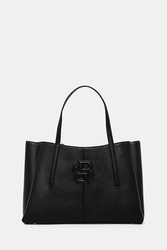 Torbica BOSS Imitacija zrnatega usnja črna 50535938