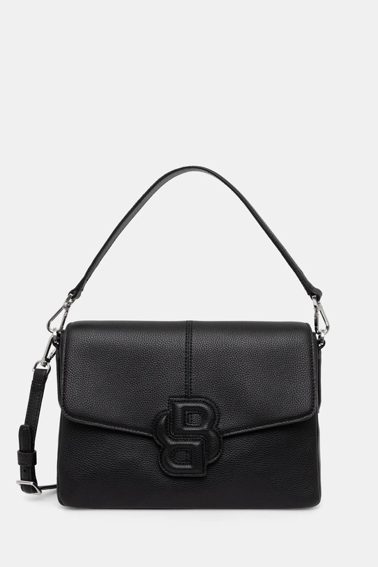 Kabelka BOSS imitácia kože čierna 50535960