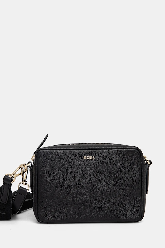 Kabelka BOSS přírodní kůže černá 50535985