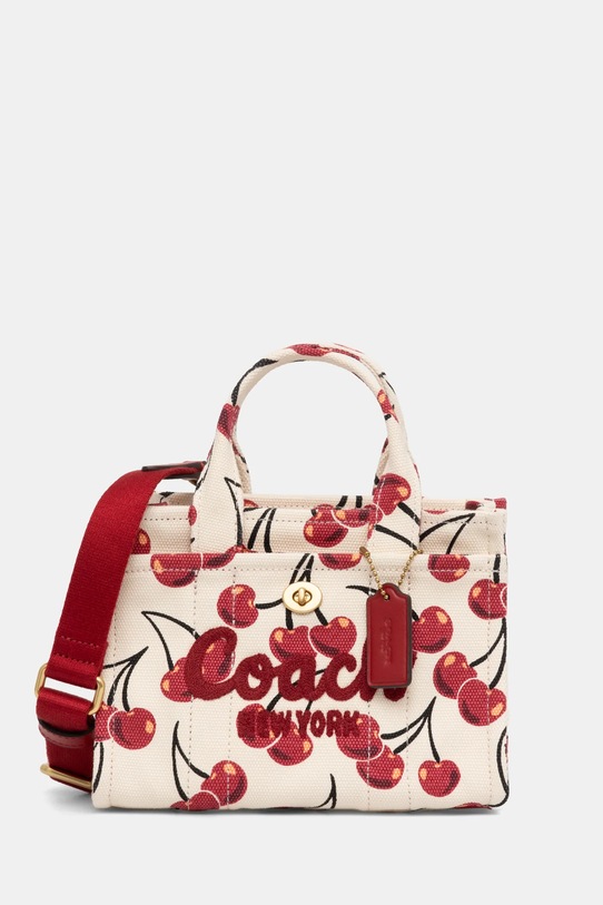 Coach borsetta stampa all-over beige CZ104