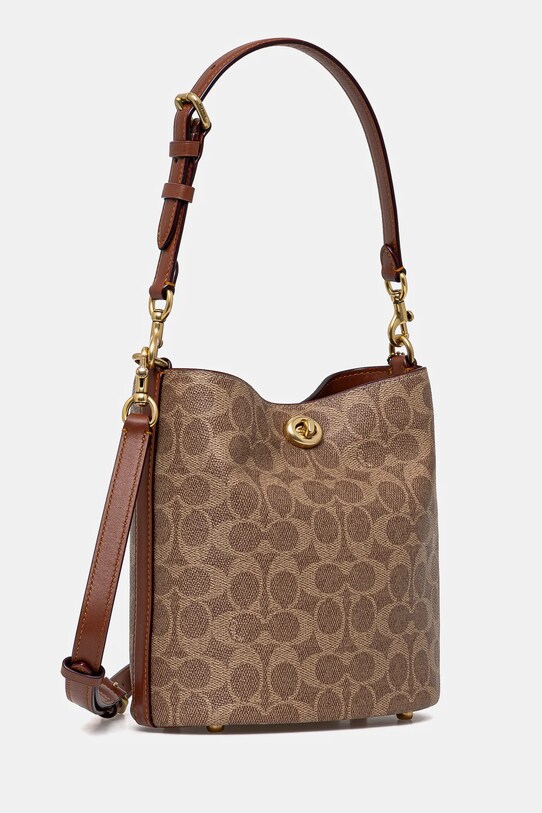 Сумочка Coach WILLOW CW602 бежевий SS25