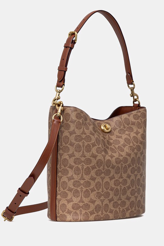 Τσάντα Coach WILLOW CW882 μπεζ SS25