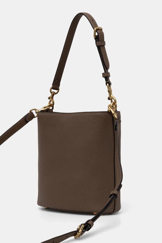 Accesorii Coach poseta WILLOW CW625 maro