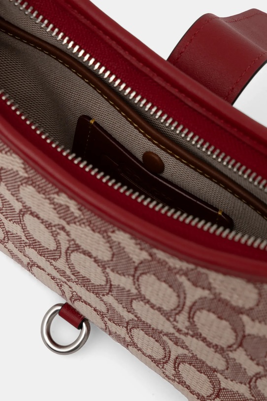 Coach torebka CY931 bordowy