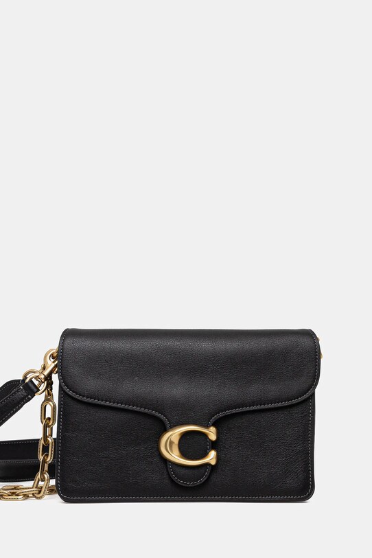 Coach geantă de piele TABBY uni negru CY919