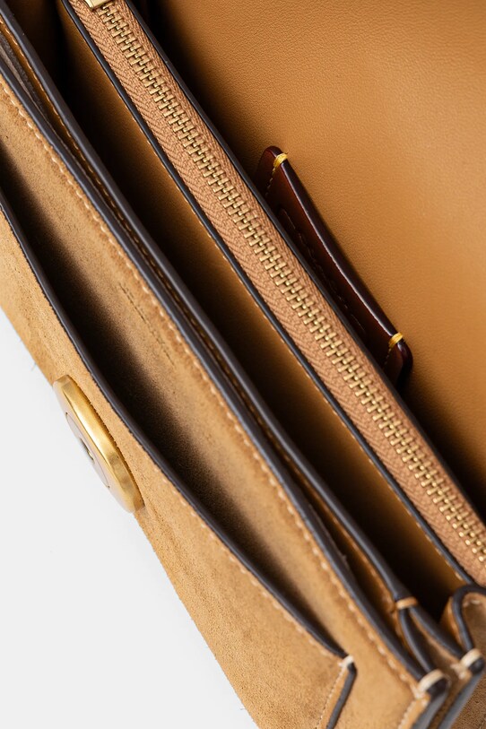 Τσάντα σουέτ Coach TABBY CY929 μπεζ