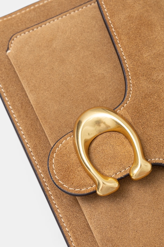 Замшевая сумочка Coach TABBY бежевый CY930