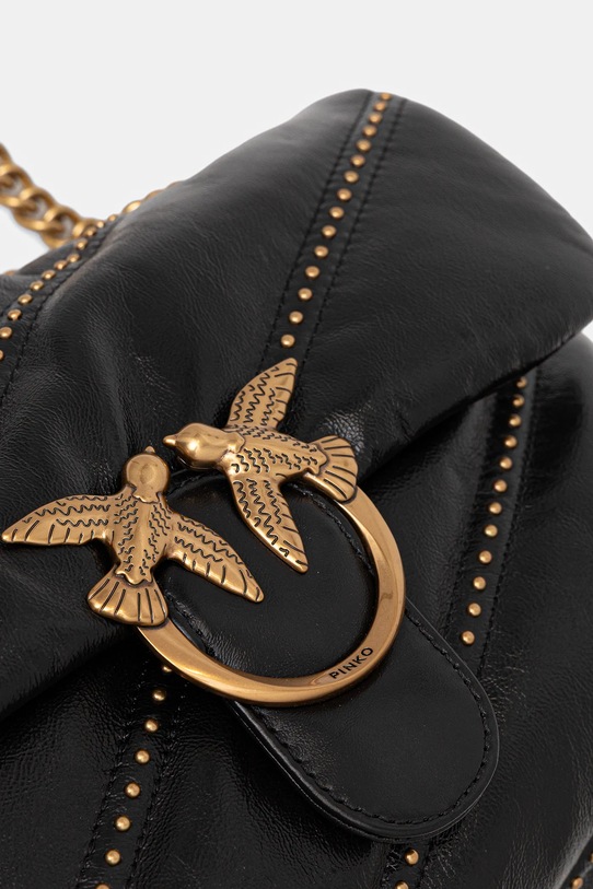 Кожена чанта Pinko черен 100038.A26T