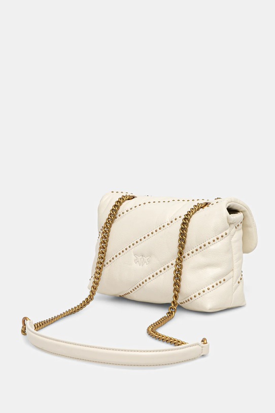 Akcesoria Pinko torebka skórzana 100039.A26T beżowy