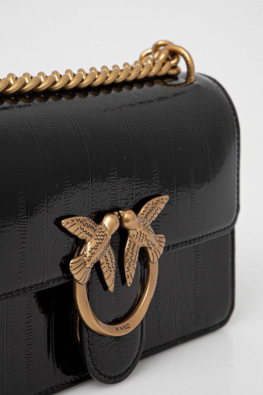 Doplňky Kožená kabelka Pinko 100074.A1VE černá