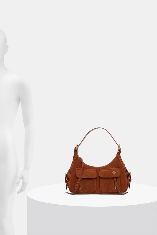 Замшева сумочка Pinko 102794.A29N
