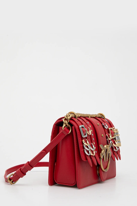 Pinko poseta de piele 103335.A26K rosu SS25