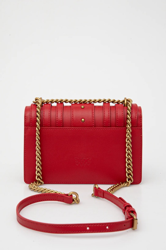 Accesorii Pinko poseta de piele 103335.A26K rosu