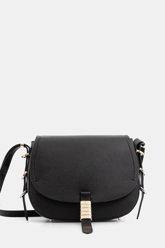 Kožená kabelka Pinko usňová koža čierna 103830.A270