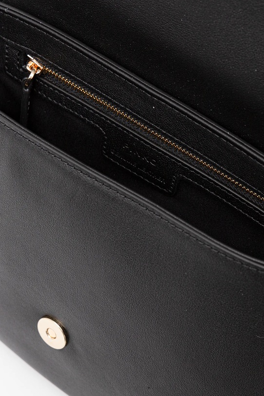 Kožená kabelka Pinko 103830.A270 čierna