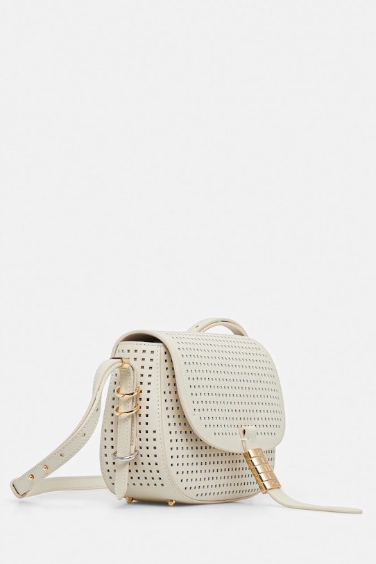 Pinko torebka skórzana 103831.A11W beżowy SS25