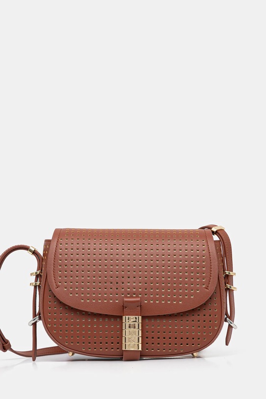 Кожаная сумочка Pinko кожа коричневый 103831.A11W
