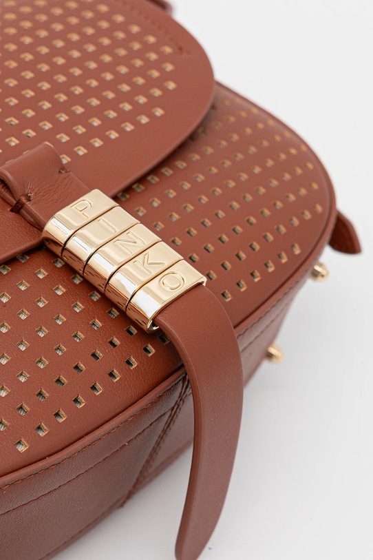 Кожаная сумочка Pinko коричневый 103831.A11W
