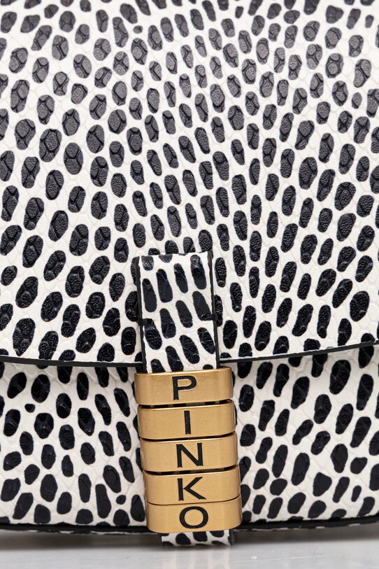 Кожена чанта Pinko бял 103831.A27T