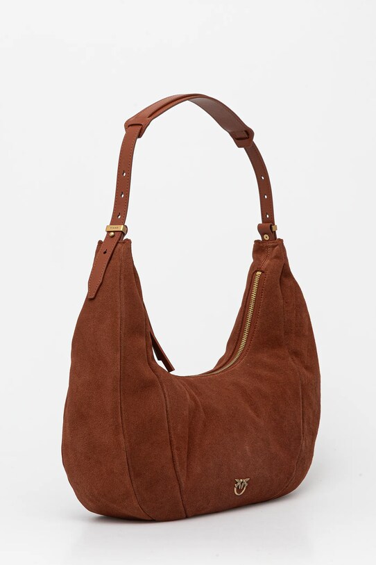 Semišová kabelka 104295.A29N hnedá SS25