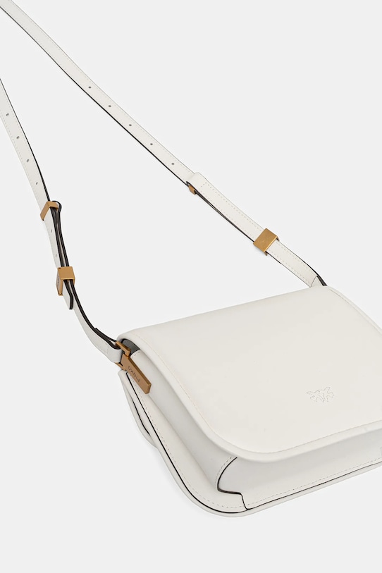 Αξεσουάρ Δερμάτινη τσάντα Pinko 104297.A26L λευκό