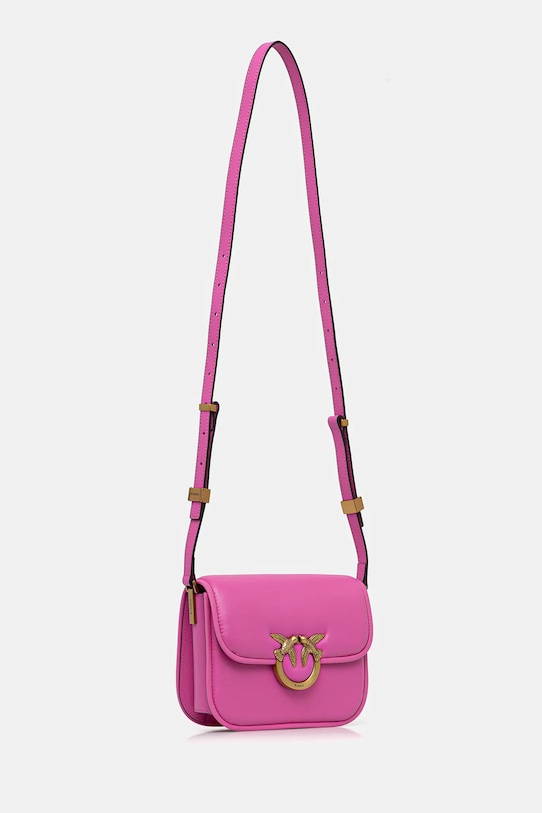 Pinko torebka skórzana 104297.A26L różowy AA00