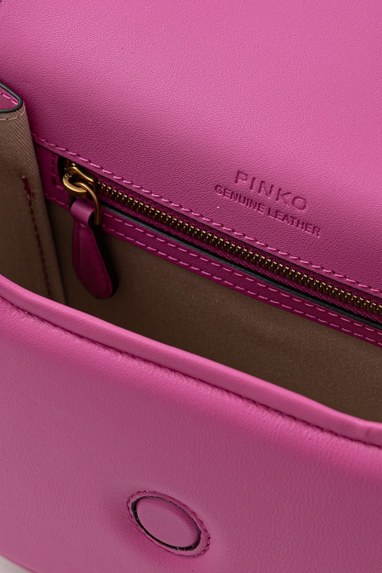 Pinko torebka skórzana 104297.A26L różowy
