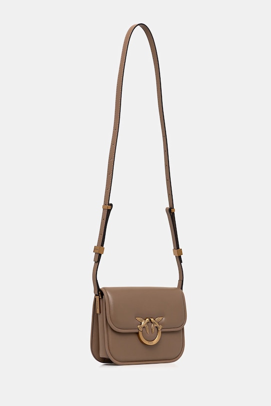 Pinko torebka skórzana 104297.A26L brązowy AA00