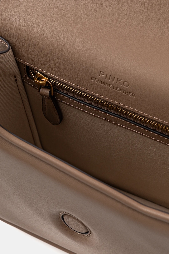 Pinko torebka skórzana 104297.A26L brązowy