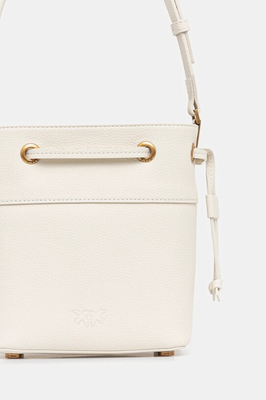 Doplnky Kožená kabelka Pinko 104303.A29Q béžová