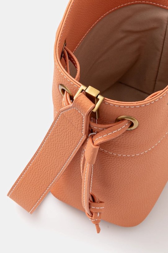 Кожаная сумочка Pinko 104303.A29Q оранжевый