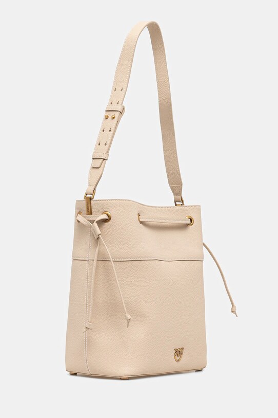 Pinko borsa a mano in pelle 104305.A29Q beige SS25
