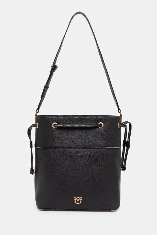 Pinko poseta de piele uni negru 104305.A29Q