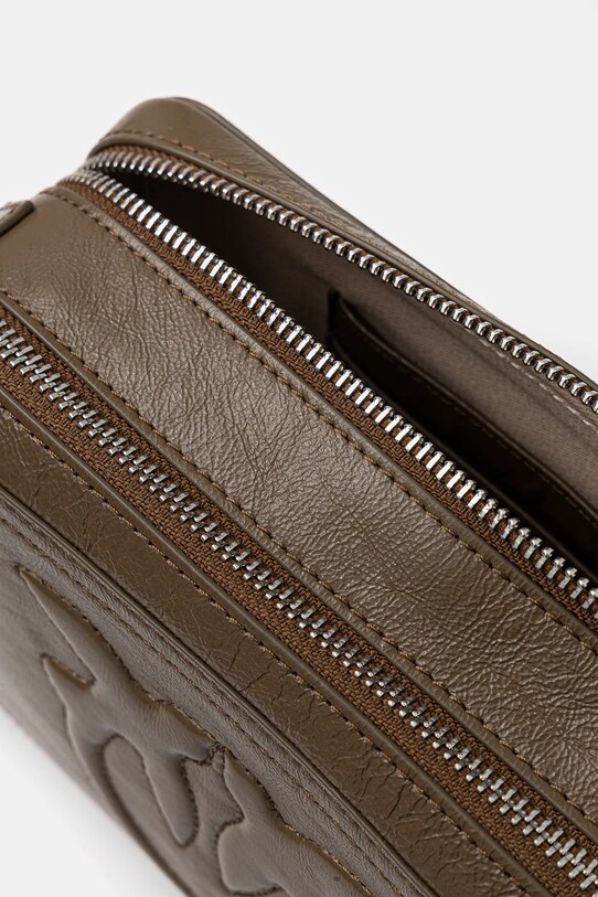 Pinko poșetă de piele 104336.A26J verde