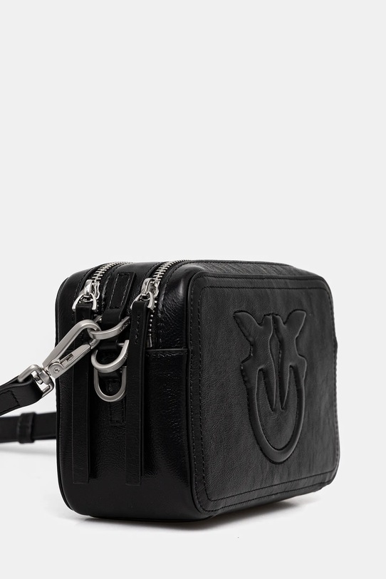 Kožená kabelka Pinko 104336.A26J černá SS25