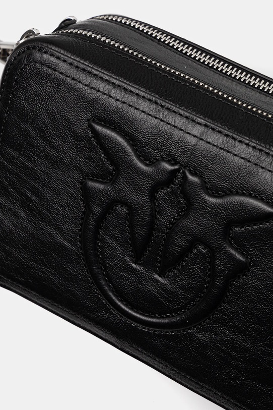 Kožená kabelka Pinko černá 104336.A26J
