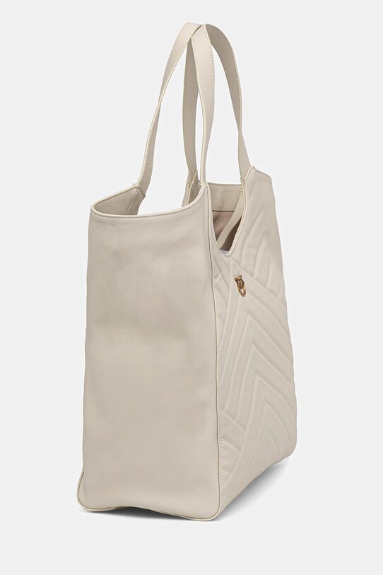 Kožená kabelka Pinko 104536.A2AO béžová AA00