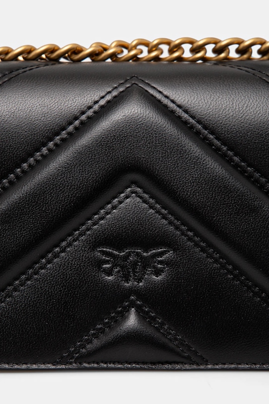 Pinko torebka skórzana czarny 104550.A26Z