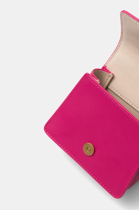 Шкіряна сумочка Pinko 102740.A0F1 рожевий