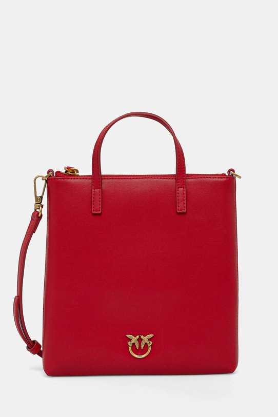 Kožená kabelka Pinko usňová koža červená 102746.A0F1