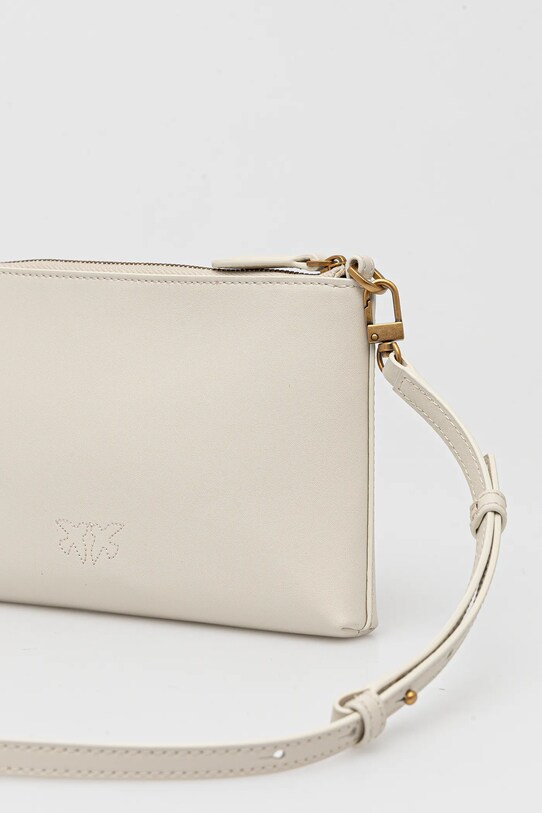 Accessori Pinko pochette di pelle 104277.A0F1 beige