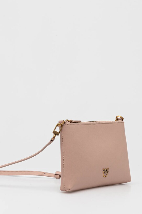 Pinko pochette di pelle 104277.A0F1 arancione SS25