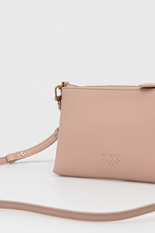 Accessori Pinko pochette di pelle 104277.A0F1 arancione