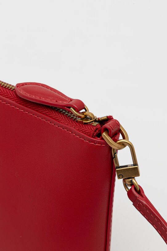 Pinko pochette di pelle 104277.A0F1 rosso