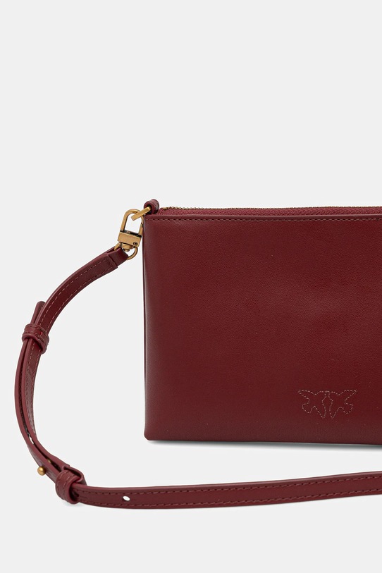 Doplňky Kožené psaníčko Pinko 104277.A0F1 burgundské