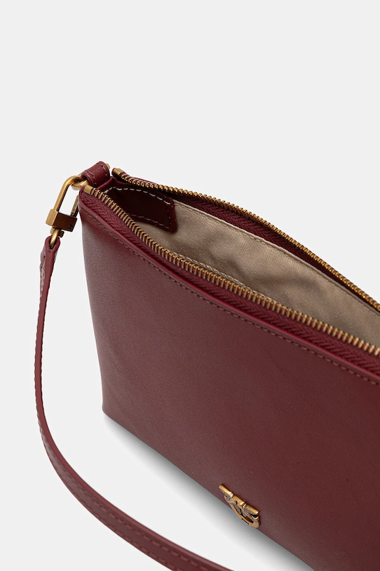 Kožené psaníčko Pinko 104277.A0F1 burgundské